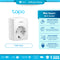 TP-Link TAPO P100 (EU) MINI SMART WI-FI SOCKET ตัวปลั๊กขนาดเล็ก ไม่ต้องใช้งานร่วมกับฮับ ตั้งค่าผ่านแอพ