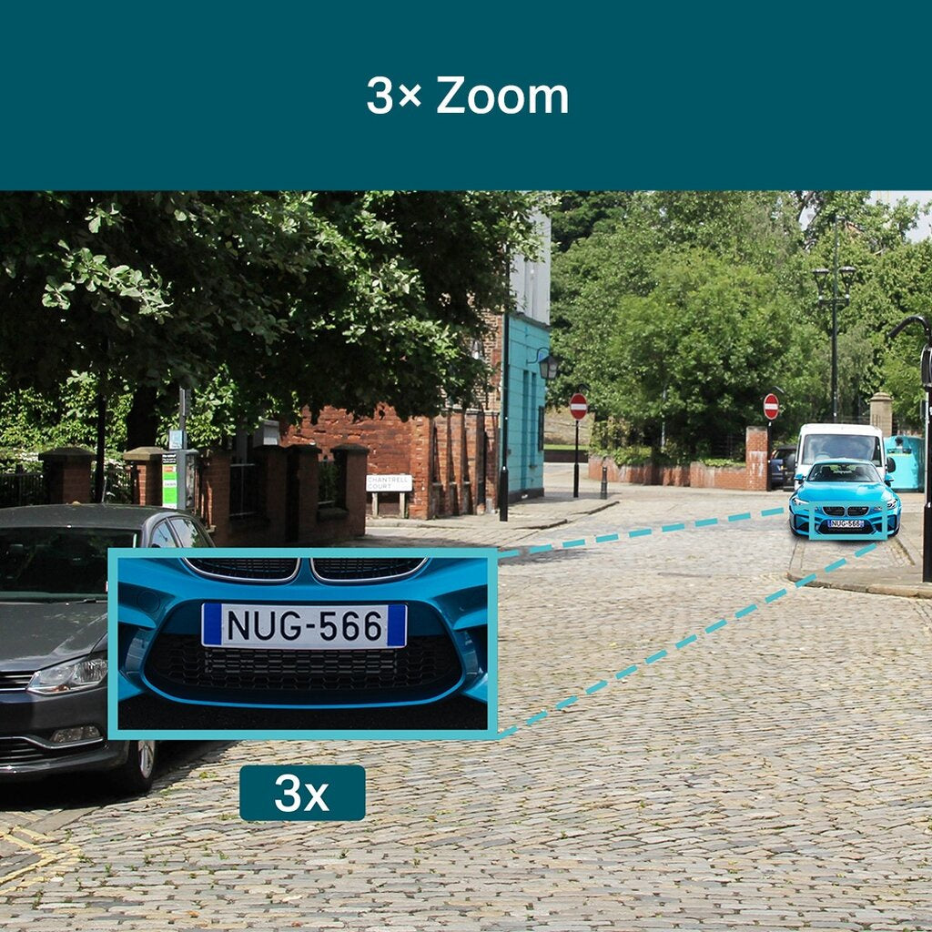 VIGI C540V 4MP FULLCOLOR NETWORK CAMERA 3X ZOOM กล้องวงจรปิด รับประกัน 3 ปี