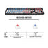 EGA TYPE CMK1 LAYOUT A RED SWITCH CUSTOM MECHANICAL GAMING KEYBOARD รับประกัน 2ปี