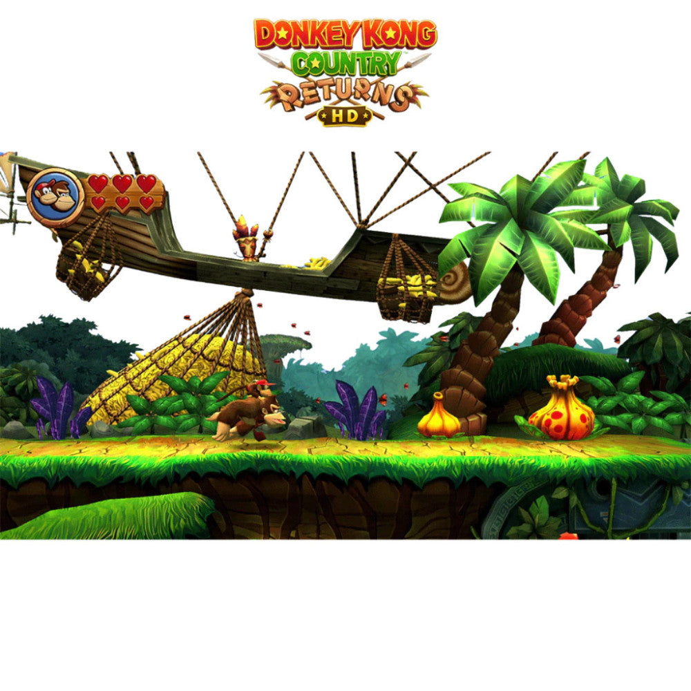 NINTENDO SWITCH Donkey Kong Country Returns HD ตลับเกมส์ แผ่นเกมส์ มือหนึ่ง ของแท้