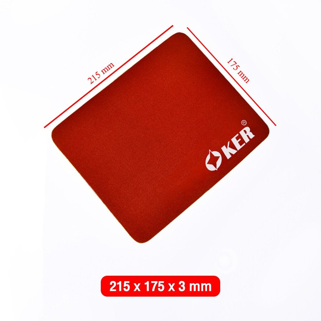 OKER 1030 BLACK OPTICAL MOUSE PAD แผ่นรองเม้าส์