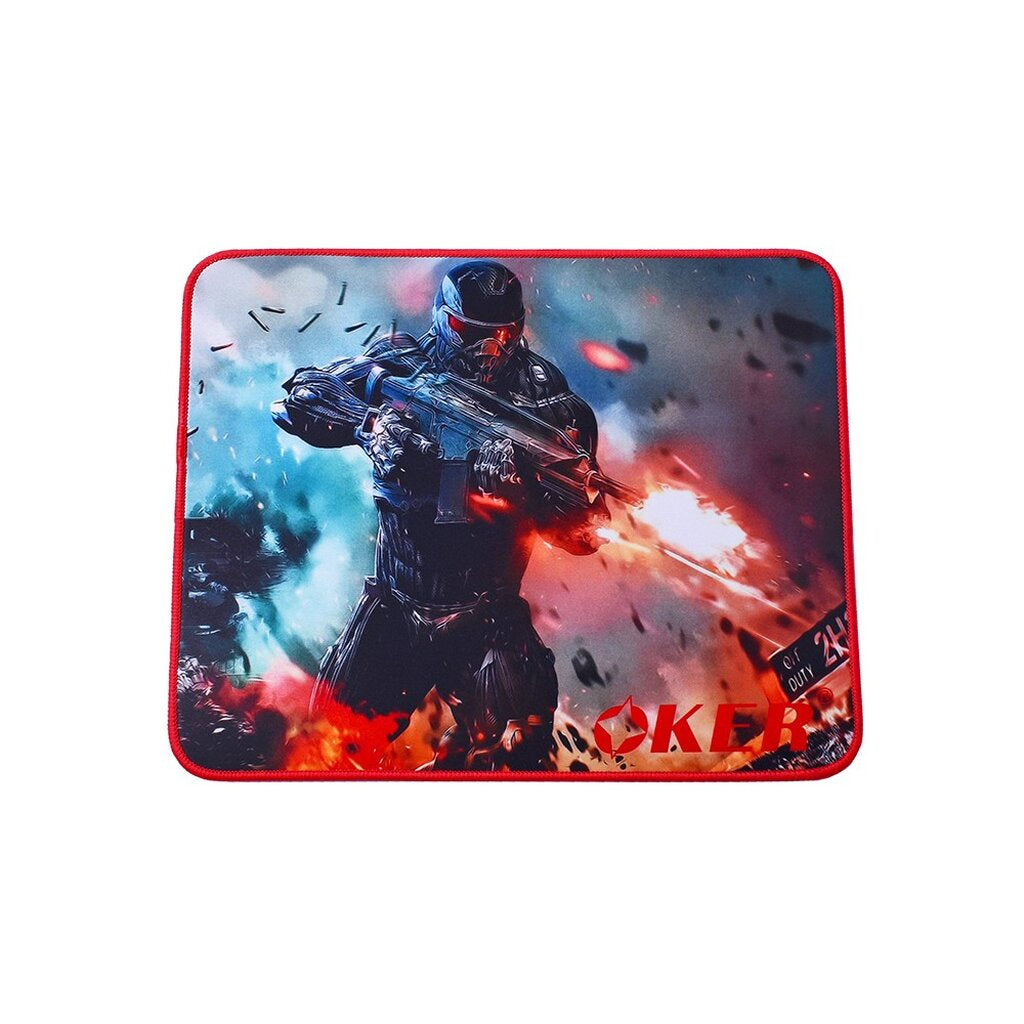 OKER PA-201 MOUSE PAD GAMING แผ่นรองเมาส์ขนาดกลาง