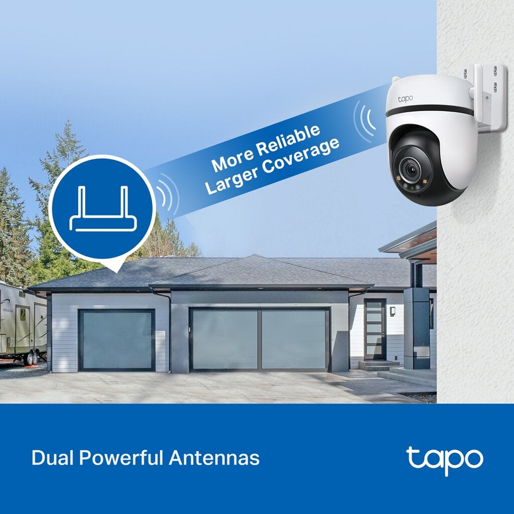TP-LINK TAPO C520WS Outdoor Security WiFi Camera กล้องวงจรปิดภายนอก รับประกัน 2 ปี
