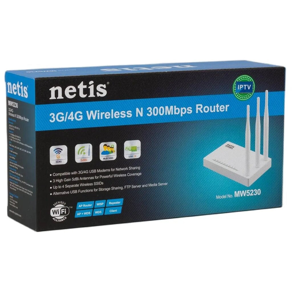 Wi-Fi Router 3G/4G Netis Mw5230
