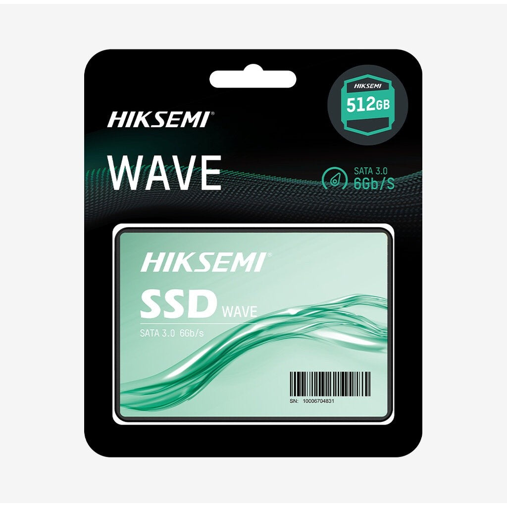 HIKSEMI SSD SATA WAVE(S) CONSUMER 512GB SATA III R530MB/S W450MB/S