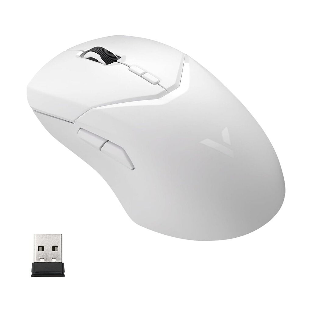 Rapoo VT9PRO White เมาส์ไร้สาย2.4G 3398 Type-C สำหรับแล็ปท็อปพีซีเกมเมอร์