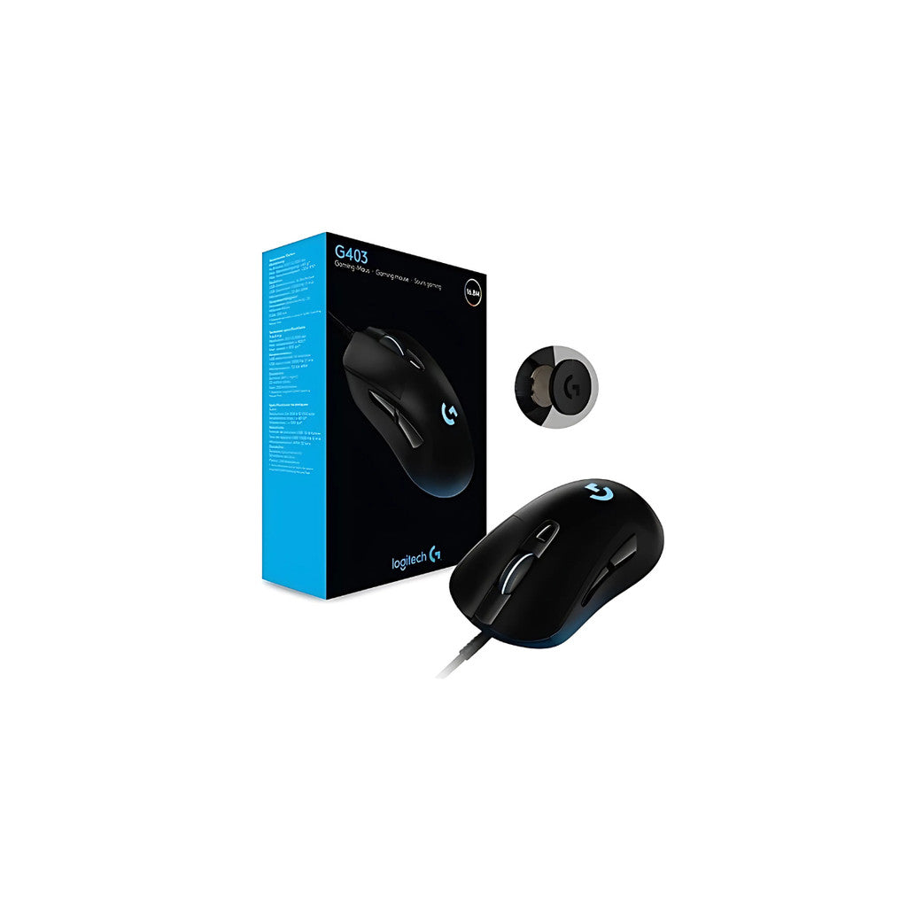 LOGITECH G403 HERO MOUSE (เมาส์เกมมิ่ง) GAMING MOUSE