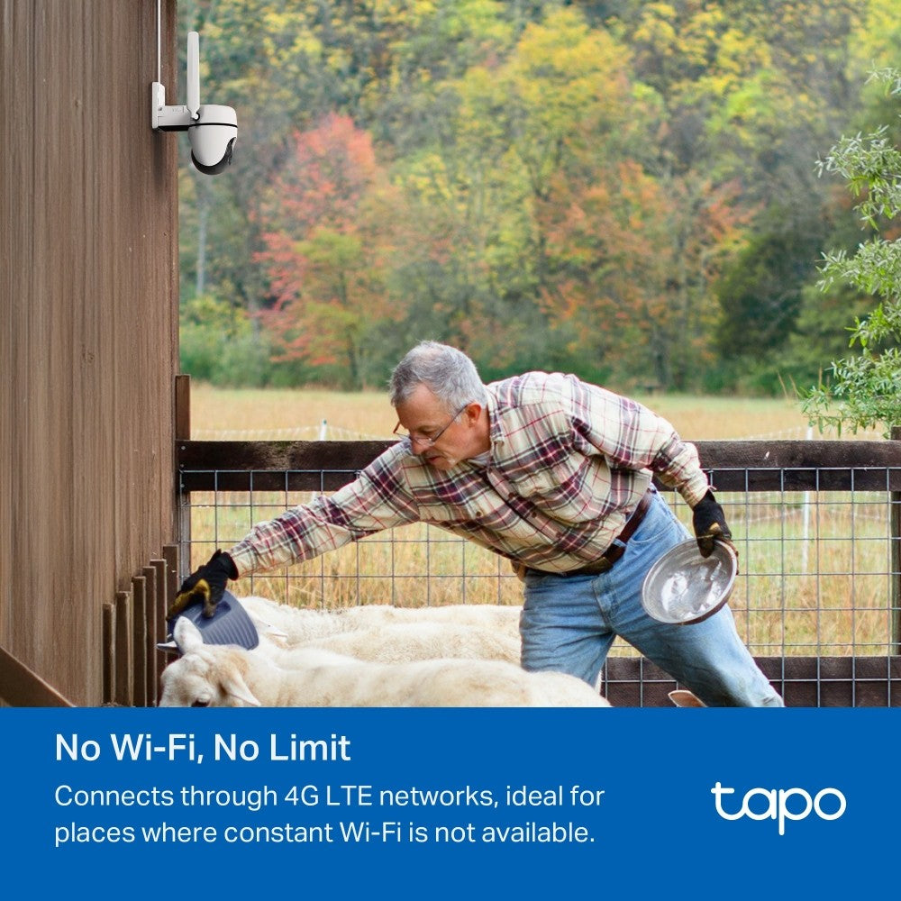 TP-LINK TAPO C501GW OUTDOOR PANTILT 4G LTE CAMERA กล้องวงจรปิดเครือข่าย 4G