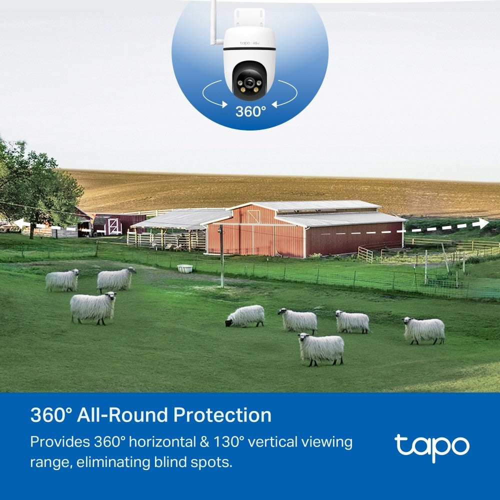 TP-LINK TAPO C501GW OUTDOOR PANTILT 4G LTE CAMERA กล้องวงจรปิดเครือข่าย 4G