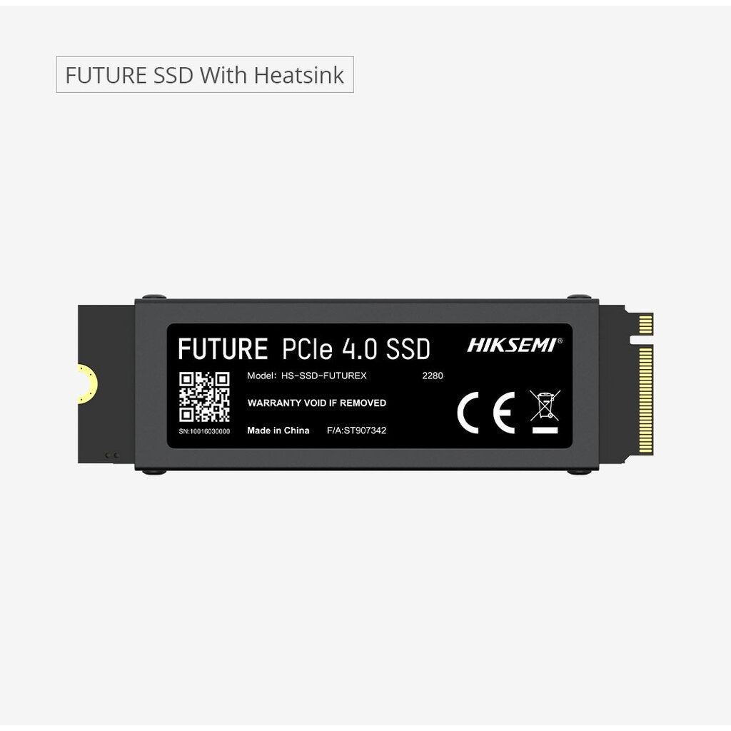 HIKSEMI FUTURE X 4096GB SSD M.2 PCIe 4.0 มาพร้อมฮีตซิงค์ในกล่อง รับประกัน 5 ปี