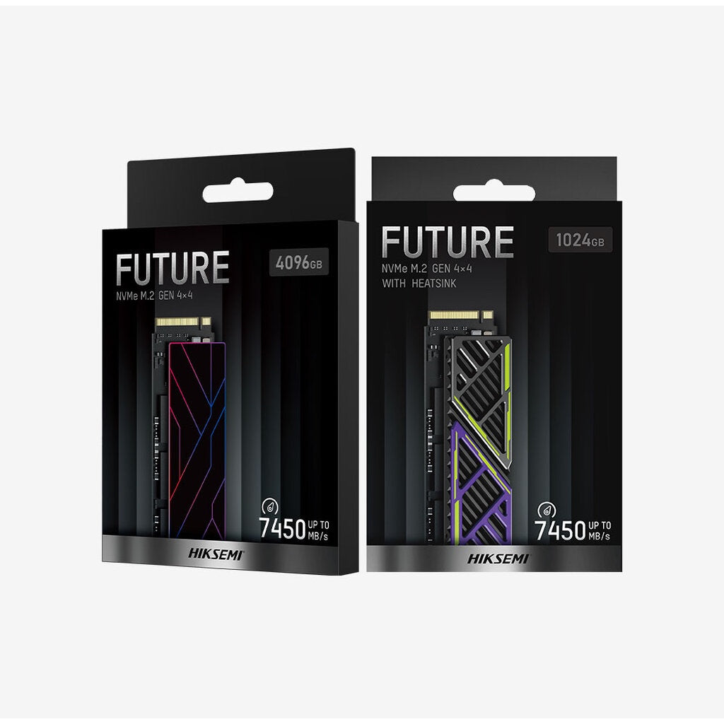 HIKSEMI FUTURE X CONSUMER SSD 512GB M.2 PCIE GEN4 พร้อมฮีตซิงค์