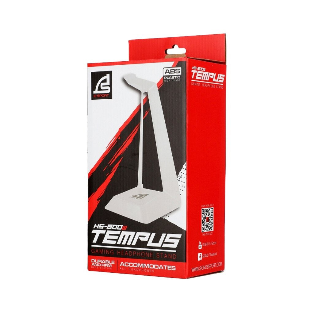 SIGNO HEADSET STAND (ที่แขวนหูฟัง) HS-800 TEMPUS (WHITE)