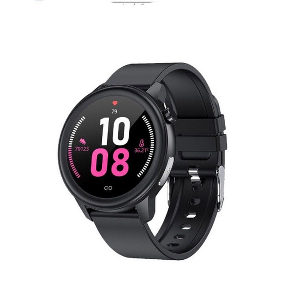Dtech NB165 สีดำ Smart watch วัดออกซิเจนในเลือด วัดอัตราการเต้นของหัวใจ วัดอุณหภูมิ