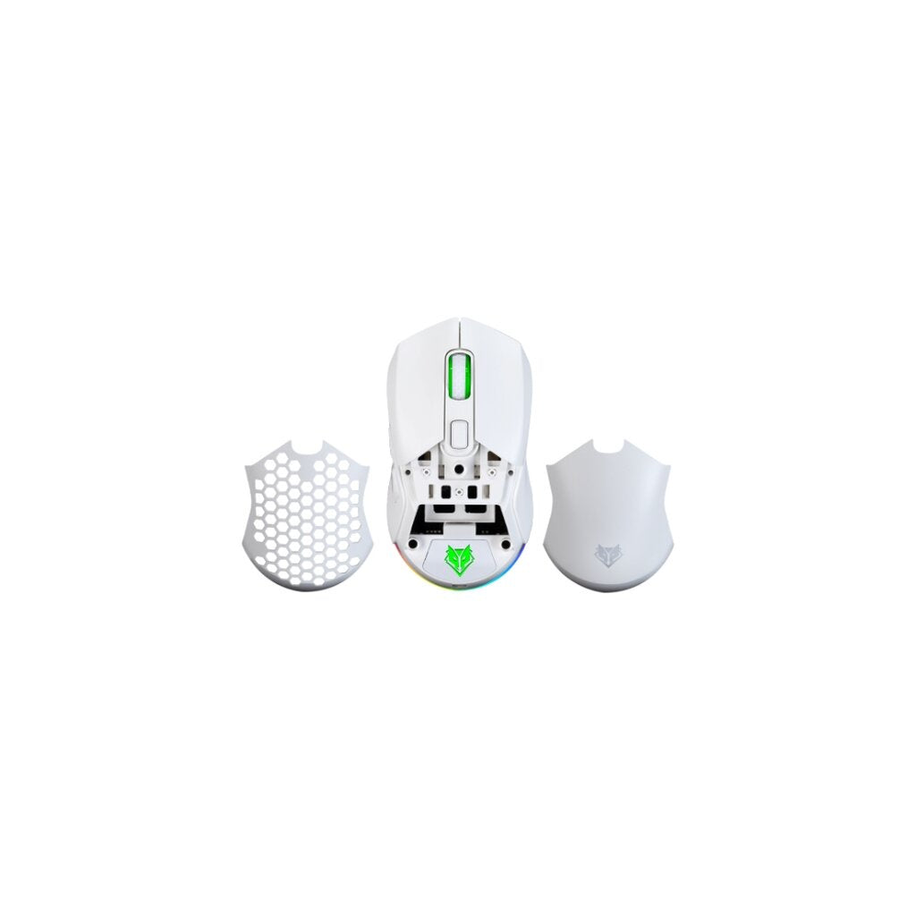 NUBWO NM-98 WHITE DUAL MODE WIRELESS GAMING MOUSE