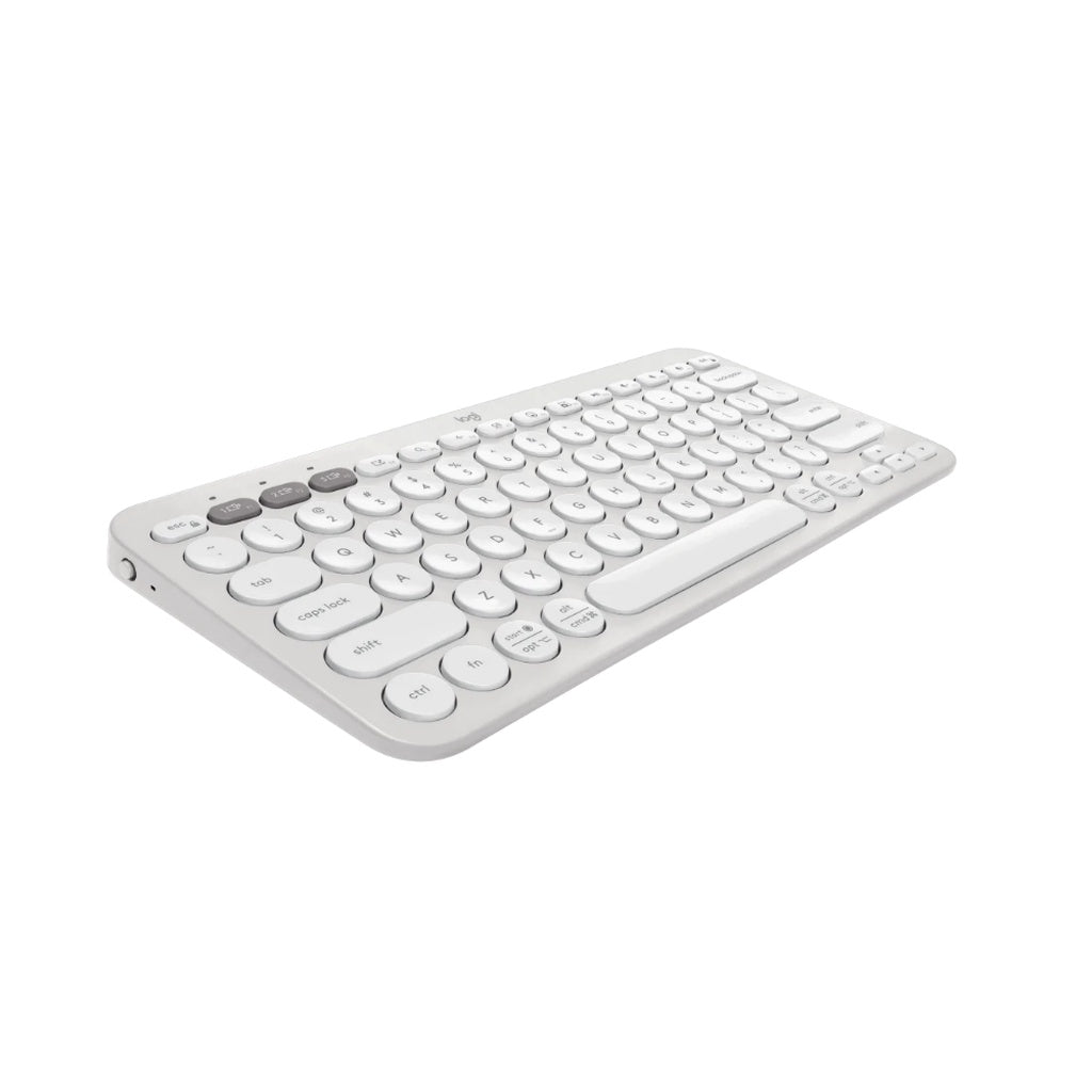 LOGITECH K380S PEBBLE KEYS 2 WHITE KEYBOARD BLUETOOTH