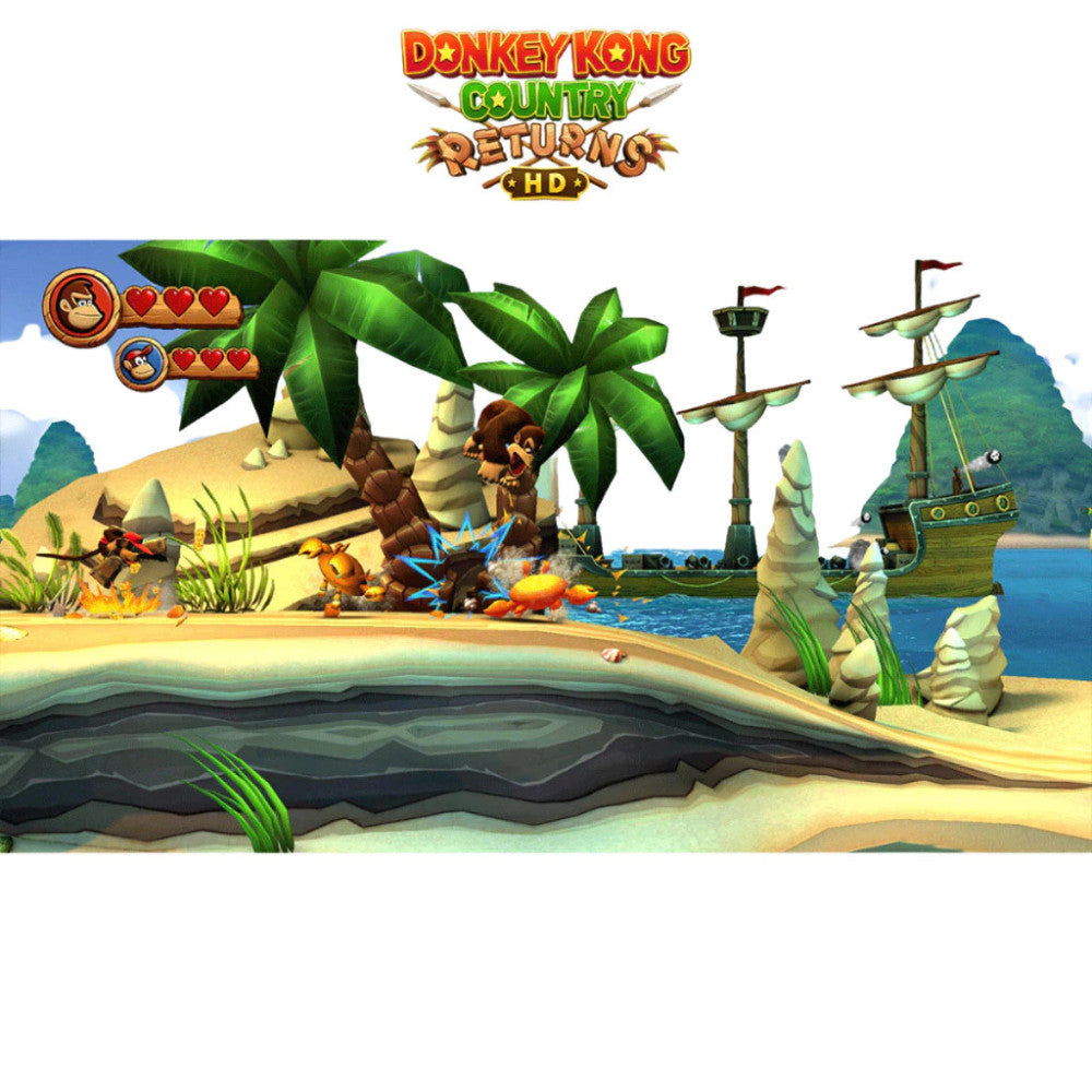 NINTENDO SWITCH Donkey Kong Country Returns HD ตลับเกมส์ แผ่นเกมส์ มือหนึ่ง ของแท้