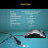 NUBWO NM95 WIRED GAMING MOUSE LED LIGHTING เมาส์เกมมิ่ง มีไฟ
