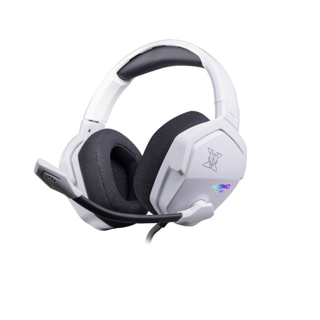 HEADSET (หูฟัง) NUBWO HARDCORE X99 (USB/7.1) WHITE