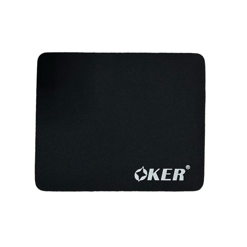 OKER 1030 BLACK OPTICAL MOUSE PAD แผ่นรองเม้าส์