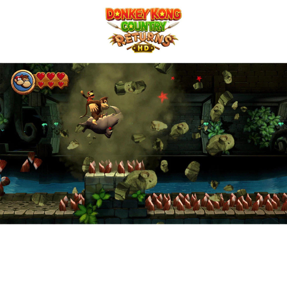 NINTENDO SWITCH Donkey Kong Country Returns HD ตลับเกมส์ แผ่นเกมส์ มือหนึ่ง ของแท้