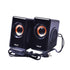 OKER SP-528 BLACK ลำโพงมินิตั้งโต๊ะ 2.0USB MULTIMEDIA DESKTOP SPEAKERS รับประกัน 1ปี