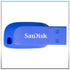 SANDISK FLASH DRIVE CRUZER BLADE 32GB BLUE USB 2.0 (SDCZ50C-032G-B35-BE)