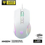 NUBWO NM-92M WIRED GAMING MOUSE RGB LIGHTING เมาส์เกมมิ่ง มีไฟ RGB