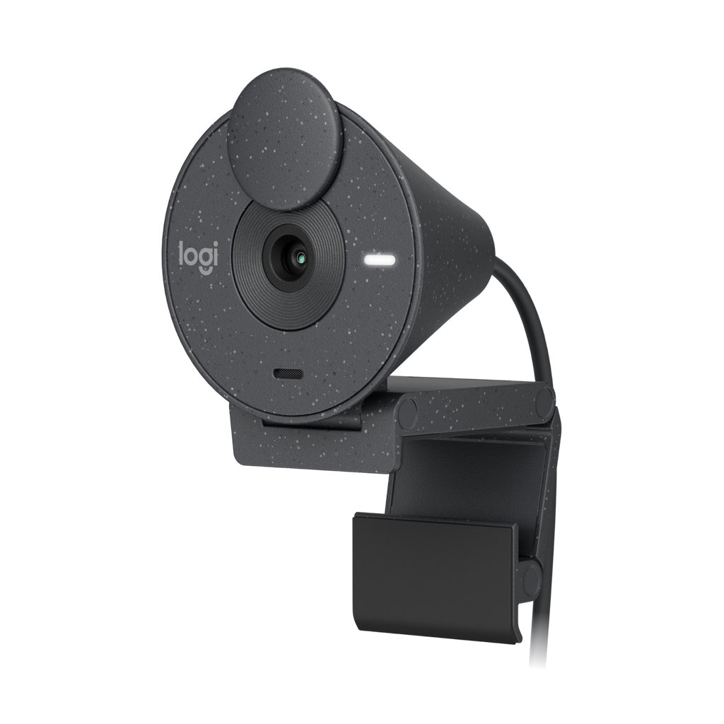 LOGITECH กล้องเว็บแคม (สีกราไฟท์) รุ่น BRIO 300