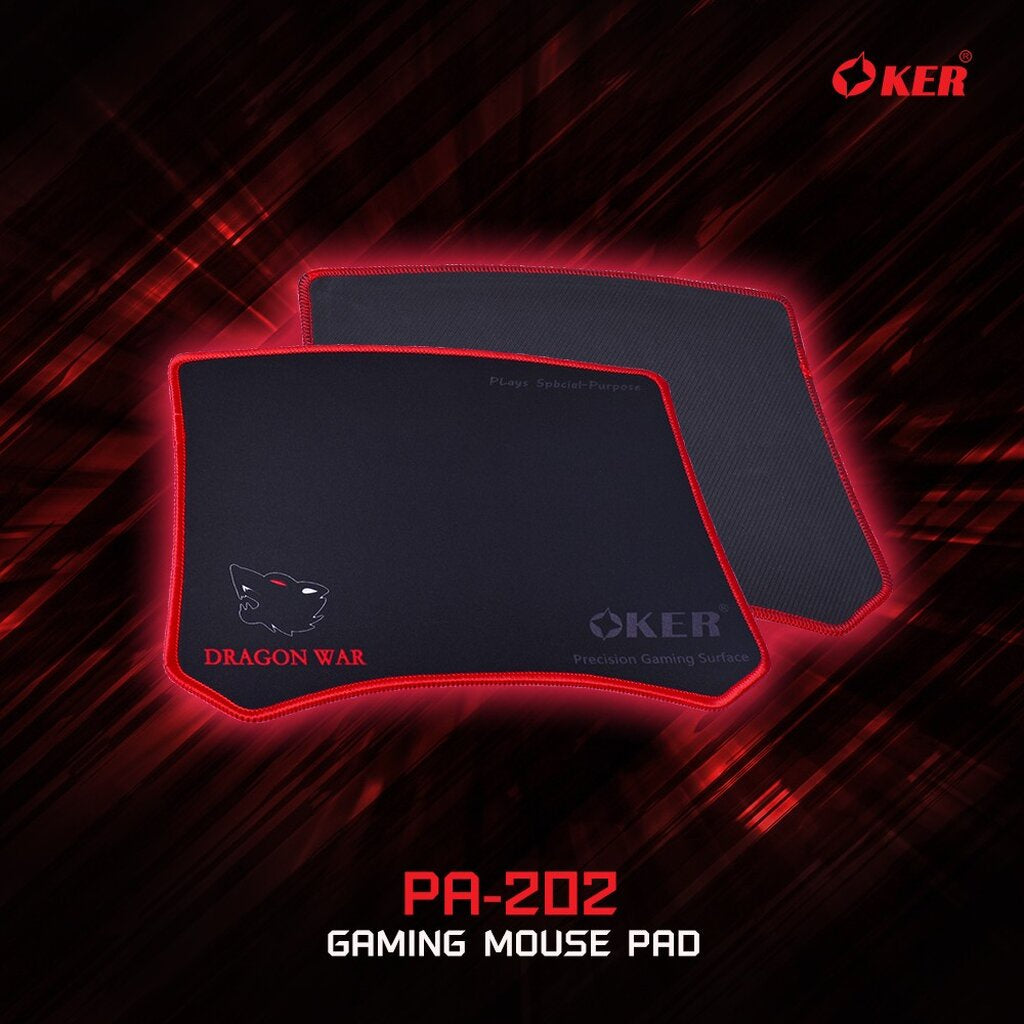 OKER PA-202 MOUSE PAD GAMING แผ่นรองเม้าส์ขนาดเล็ก