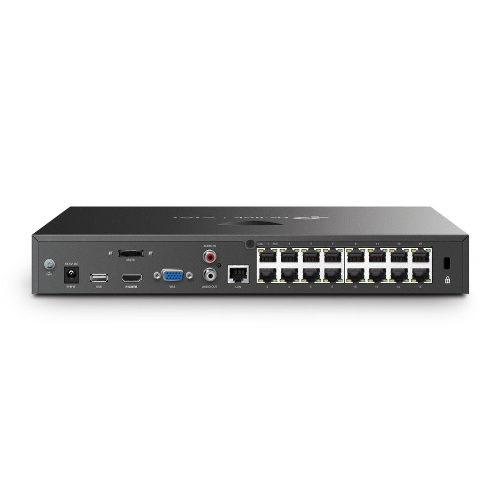 TP-LINK VIGI NVR2016H-16MP 16 Channel POE+ NETWORK VIDEO RECORDER เครื่องบันทึกวิดิโอ