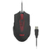 OKER X28 BLACK GAMING MOUSE 7D WIRED LED