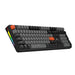 RAZEAK K1 BLACK RED SWITCH Mechanical keyboard Outemu switch