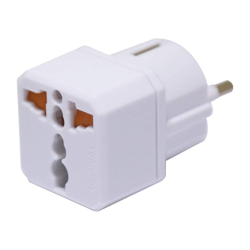 Toshino EA-EU 3500W ปลั๊กแปลงขาต่างประเทศ Travel Adapter ยุุโรป, เกาหลี, เยอรมัน และฝรั่งเศส