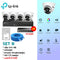 TP-LINK VIGI(C340, C440, C540) 4 ตัว/NVR1008H/SF1006P/สายแลน100M/HDD 1TB/2TB