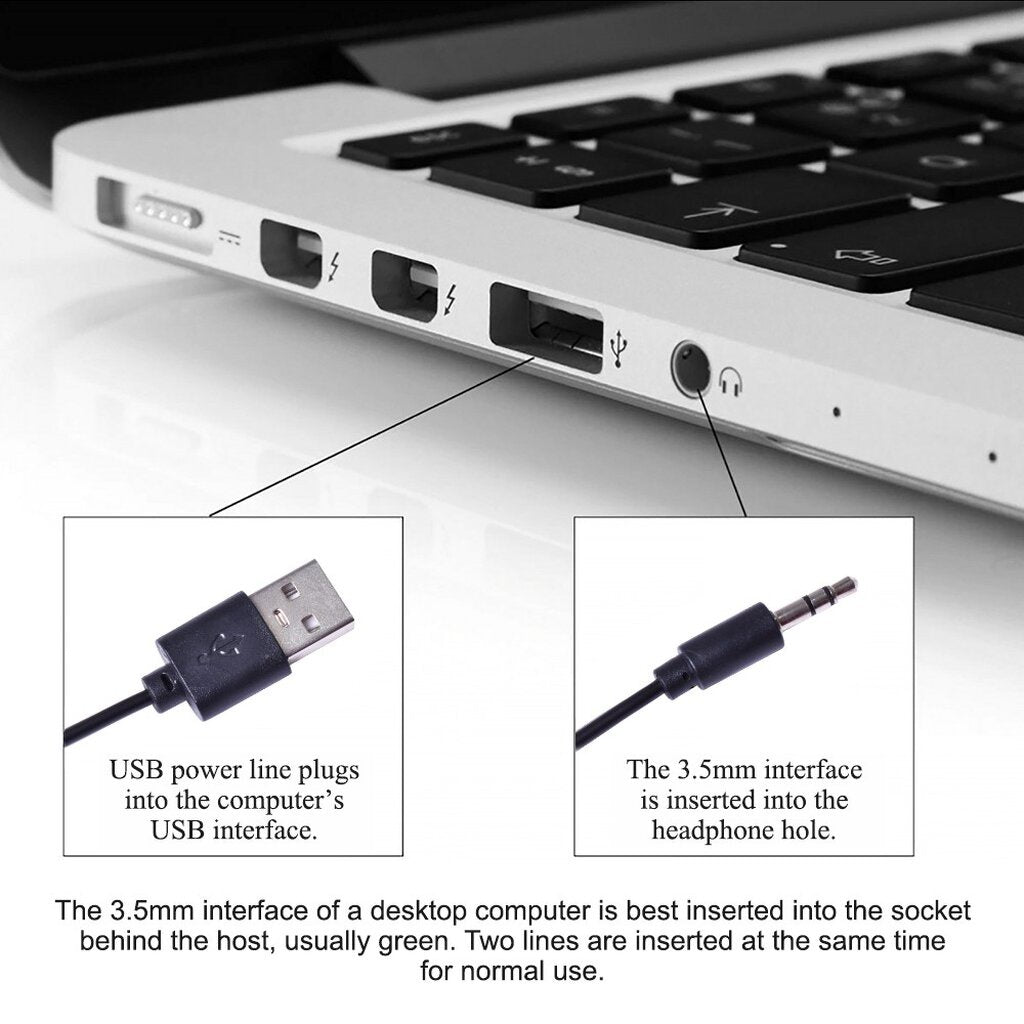 OKER SP-528 BLACK ลำโพงมินิตั้งโต๊ะ 2.0USB MULTIMEDIA DESKTOP SPEAKERS รับประกัน 1ปี