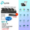TP-LINK VIGI(C340, C440, C540) 4 ตัว/NVR1008H/SF1006P/สายแลน100M/HDD 1TB/2TB
