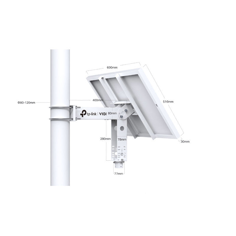 TP-LINK VIGI SP6020 INTELLIGENT SOLAR POWER SUPPLY SYSTEM แผงโซล่าเซลล์