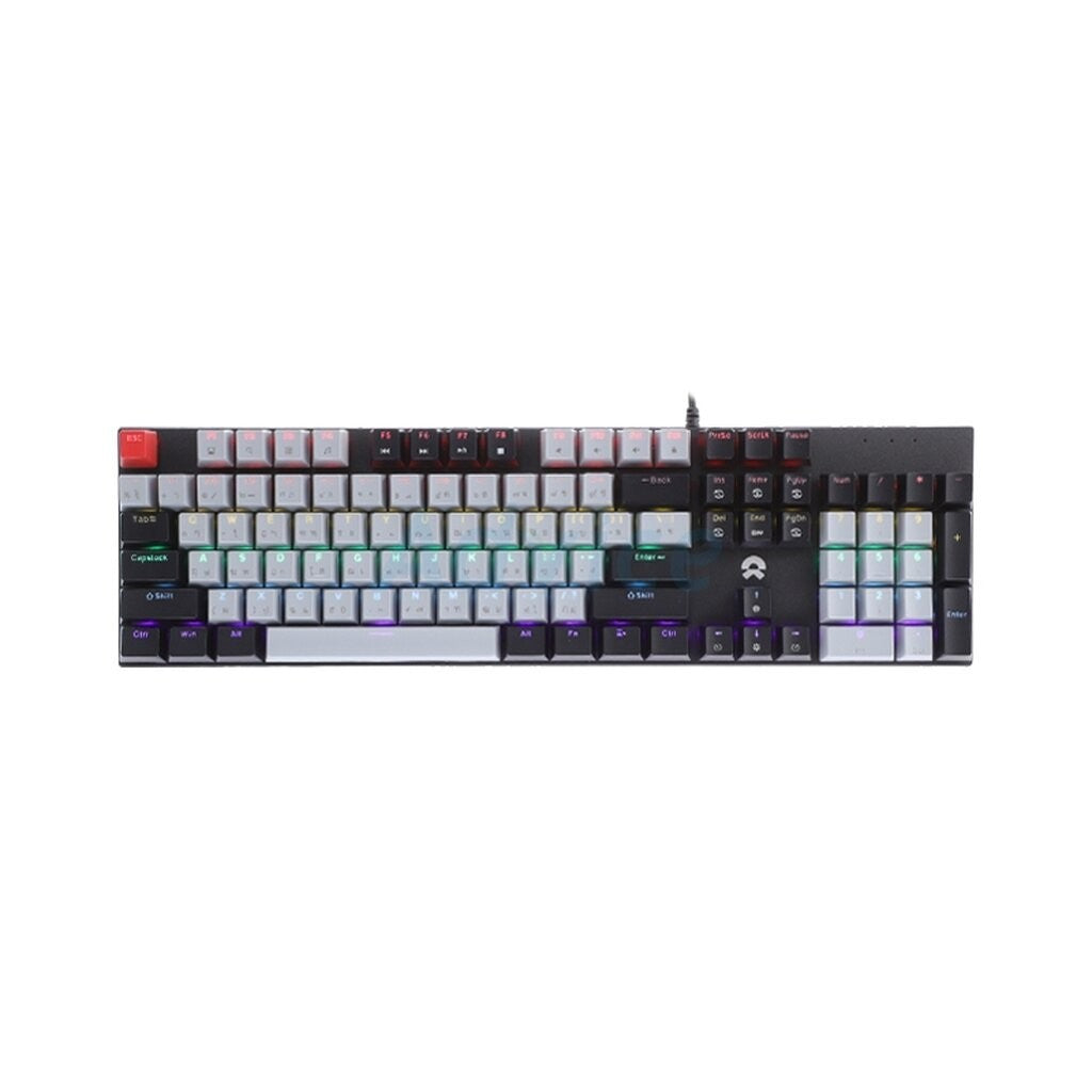 OKER K458 GREY/BLACK MIXED BACKLIT GAMING KEYBORAD