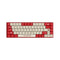 คีย์บอร์ดเล่นเกมไร้สาย Ajazz Ak680 RED-WHITE BLUE SWITCH 2.4G