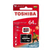 TOSHIBA M303 64GB EXCERIA MICROSDXC UHS-I U3 CARD 4K CLASS10