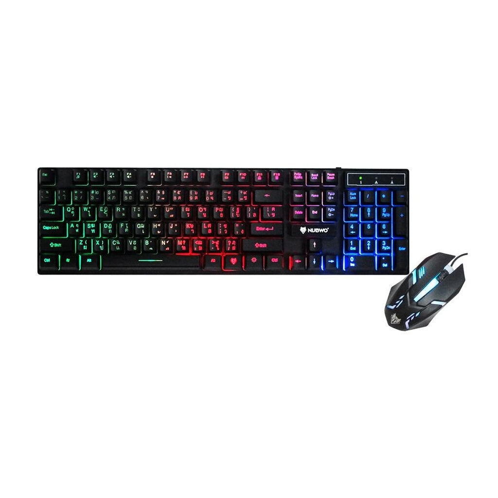 NUBWO SAVITAR NKM-623 BLACK COMBO SET KEYBOARD+MOUSE