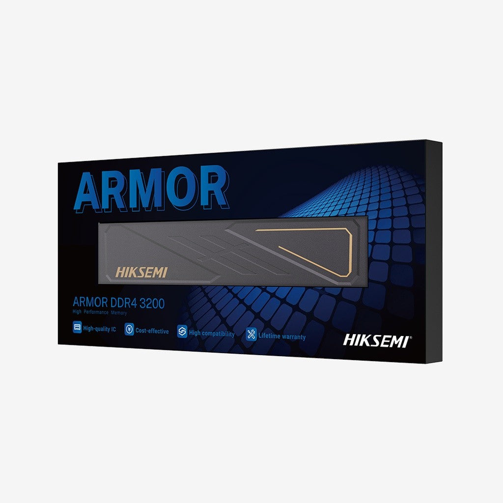 HIKSEMI RAM ARMOR SERIES UDIMM 16GB (PURPLE) DDR4 3200MHz (HSC416U32Z2 16G)
