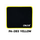 OKER PA-203 YELLOW แผ่นรองเม้าส์ GAMING MOUSE PAD
