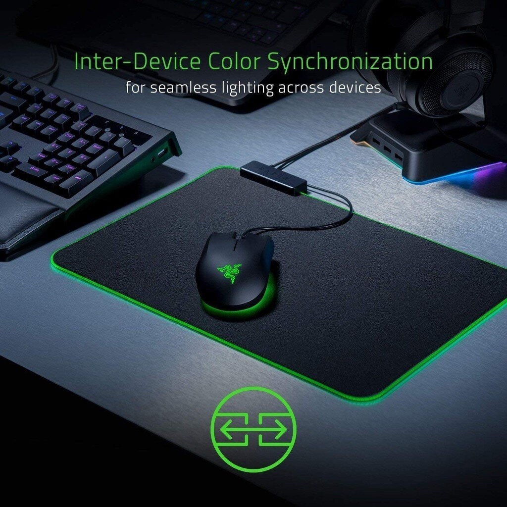 RAZER GOLIATHUS CHROMA MEDIUM GAMING MOUSEPAD - BLACK