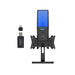 NUBWO X701 HATHOR WIRELESS CONDENSER MICROPHONE ไมค์ไร้สาย มีไฟ LED 10 โหมด