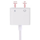 D-POWER P2P ตัวแปลง 2 IN 1 อะแดปเตอร์หูฟัง อะแดปเตอร์ชาร์จแบต ฟังเพลงพร้อมชาร์จ