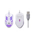 NUBWO NM100 WIRED GAMING OPTICAL MOUSE เมาส์เกมมิ่ง มีไฟ LED 1600 DPI