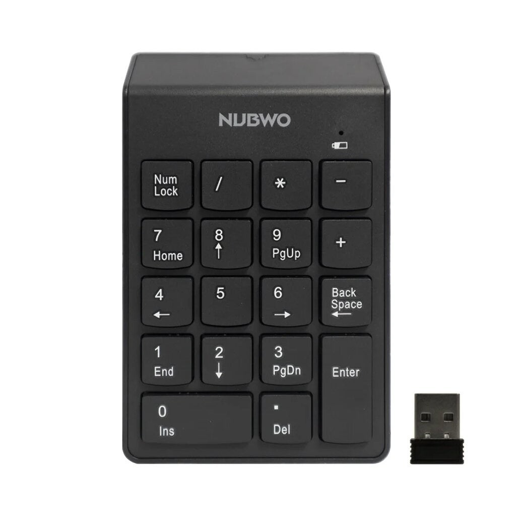 NUBWO NKB-105 WIRELESS NUMERIC KEYPAD แป้นพิมพ์ตัวเลขไร้สาย