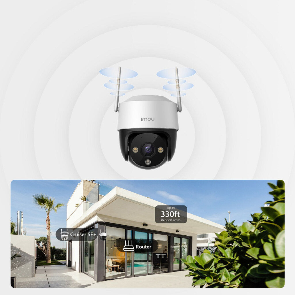 IMOU CRUISER SE+ 3MP กล้องวงจรปิดภาพสี (IPC-S31FEP) สามารถหมุนได้ 360 องศา