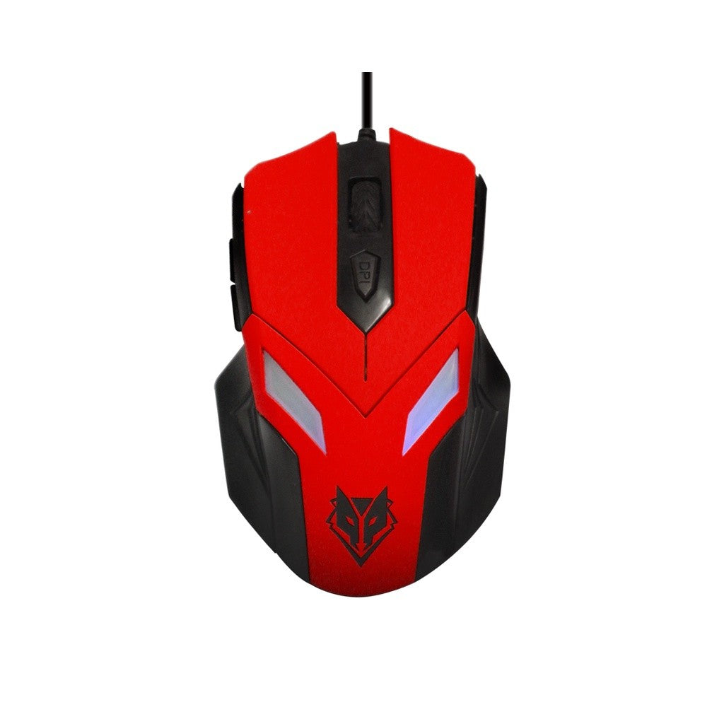 NUBWO NM-018 RED MOUSE USB GAMING PHELAN